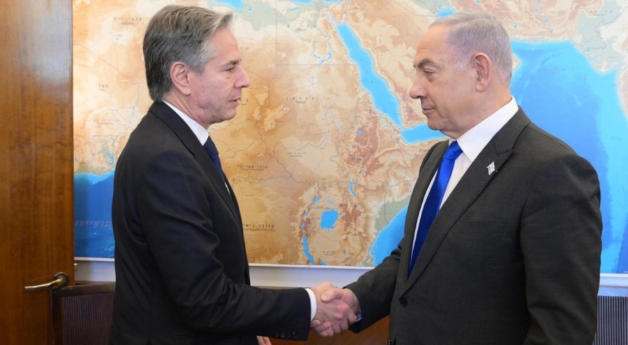 Netanyahu, Gazze'de ateşkes müzakereleri sürerken Blinken ile görüştü