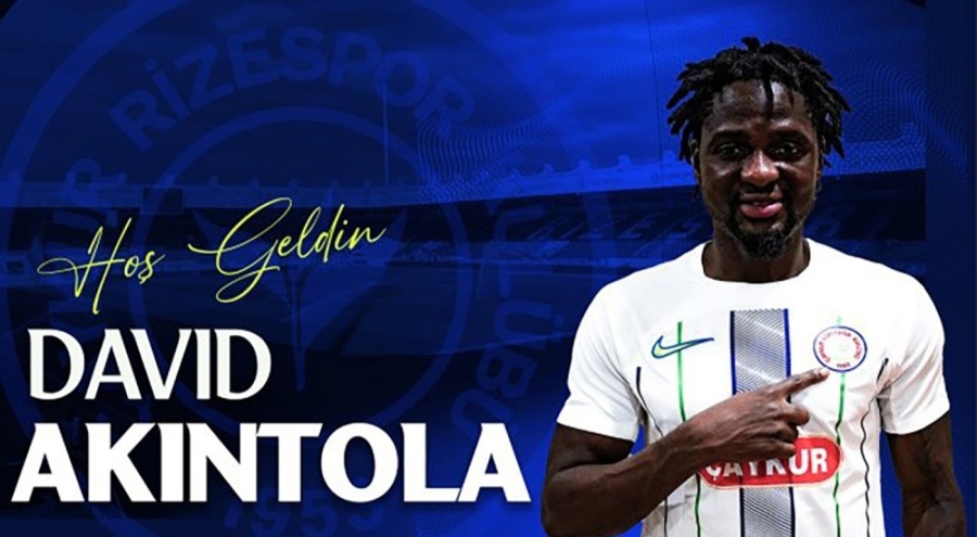 Çaykur Rizespor, David Akintola'yı açıkladı