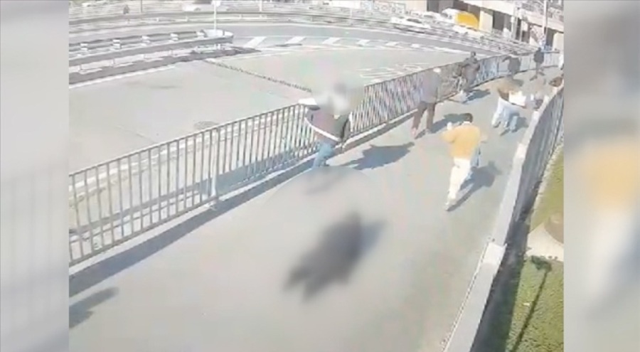 İstanbul Adliyesi'ndeki terör saldırısına ilişkin yeni görüntülere ulaşıldı!