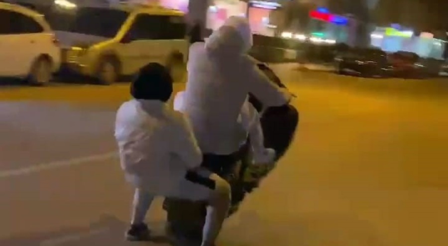 Bursa'da motosiklet sürücüsünün ölümle imtihanı