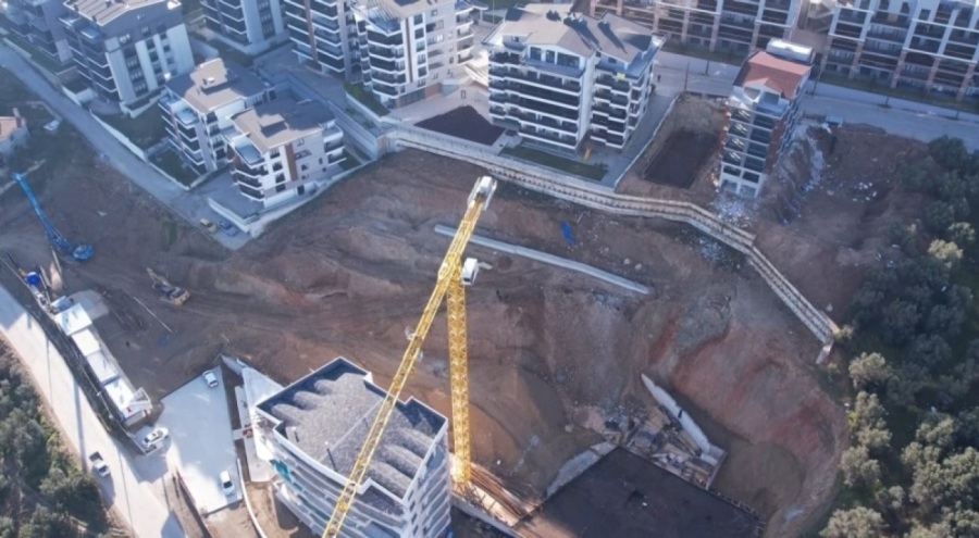 Mudanya'da inşaat çalışması yüzünden site kaymıştı! Firmadan açıklama