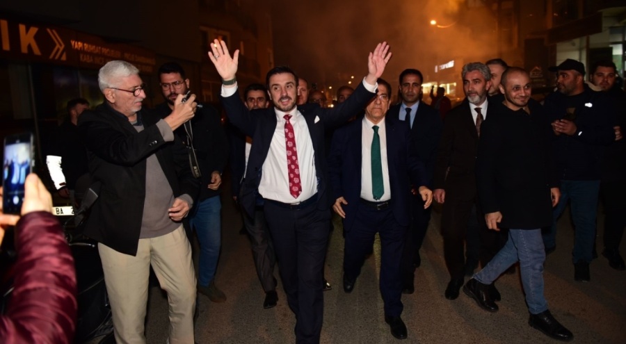Kestel Belediye Başkan Adayı Önder Tanır'a coşkulu karşılama
