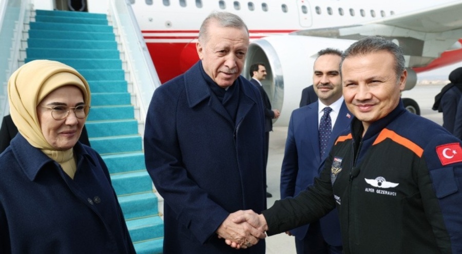 Erdoğan, Gezeravcı ve ailesini kabul etti