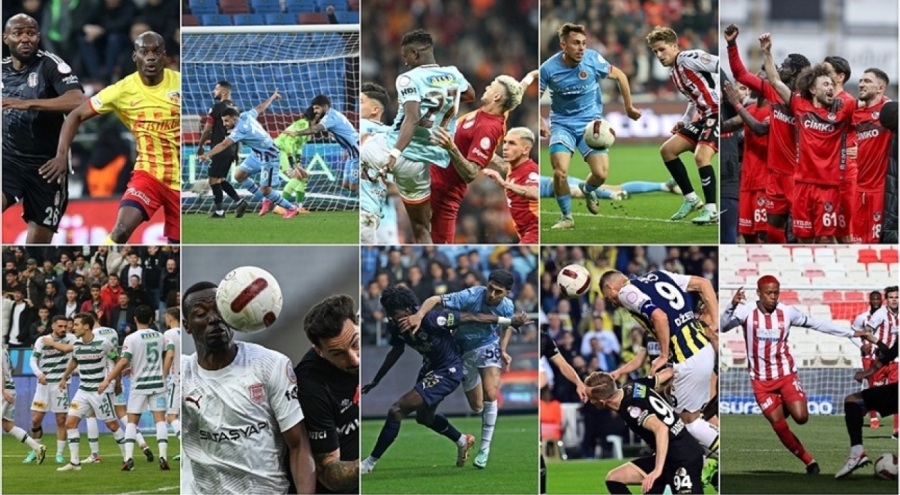 Süper Lig'de liderlik koltuğu 25. haftada el değiştirdi