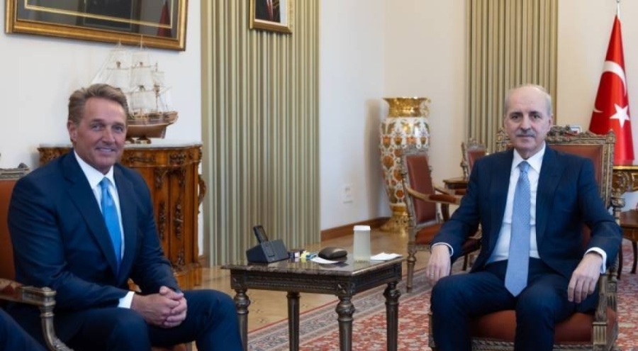 TBMM Başkanı, ABD'nin Ankara Büyükelçisi ile görüştü