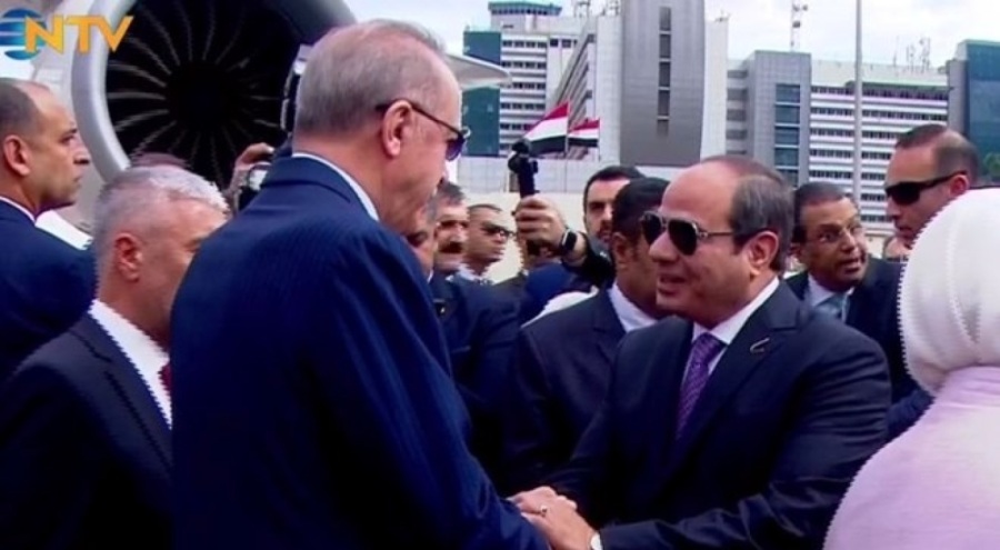 Erdoğan, 11 yılın ardından Mısır'da Sisi ile bir arada