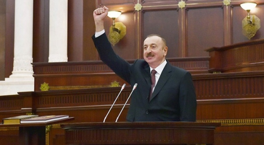 Aliyev yemin ederek görevine başladı: Bizim ailemiz Türk dünyasıdır