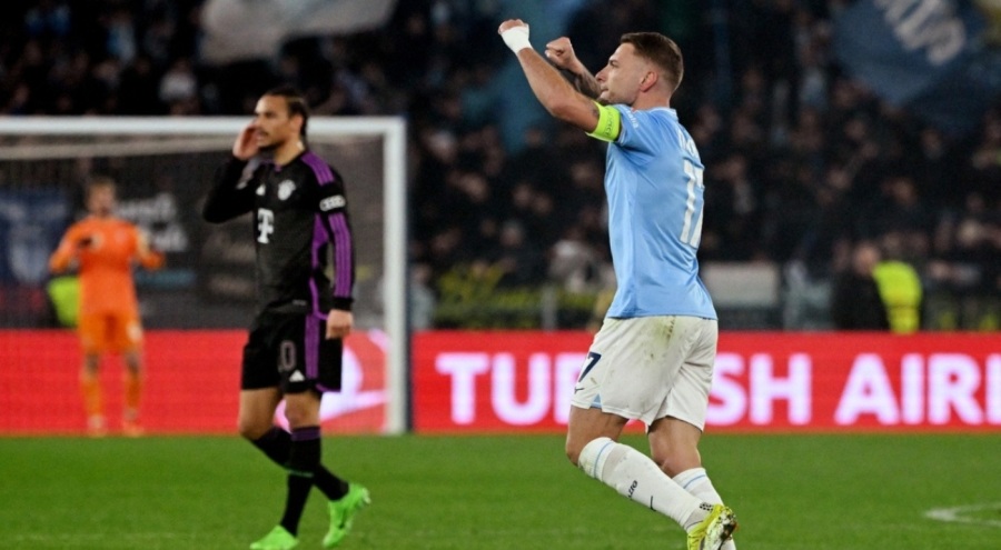 Lazio, Bayern Münih'i yendi