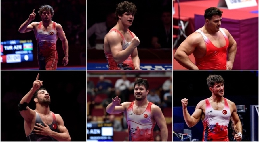 Grekoromen Güreş Milli Takımı, üst üste ikinci kez Avrupa şampiyonu oldu