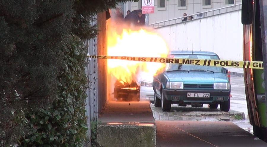 Hastane önünde şüpheli valiz paniği