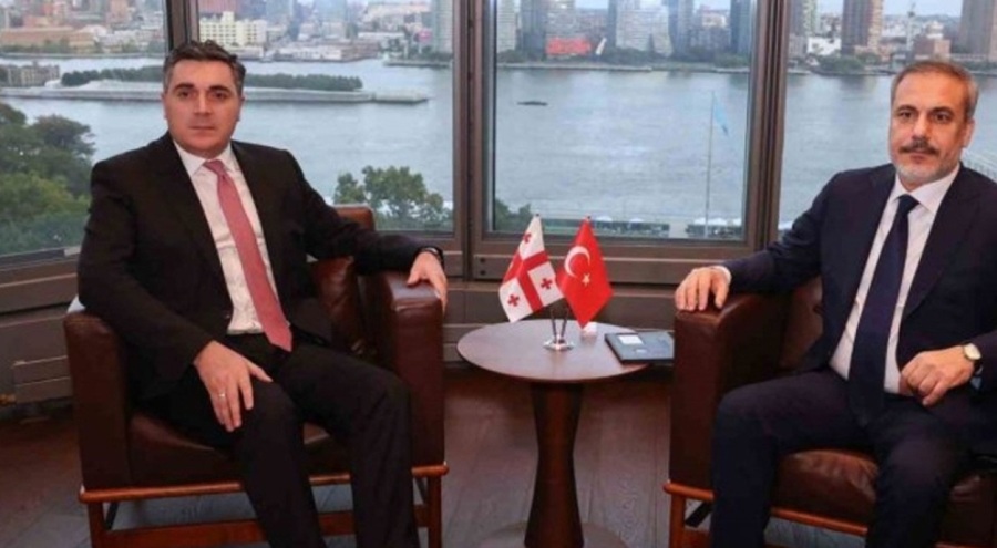 Bakan Fidan, Gürcistan Dışişleri Bakanı Darchiashvili ile ortak basın toplantısı gerçekleştirdi