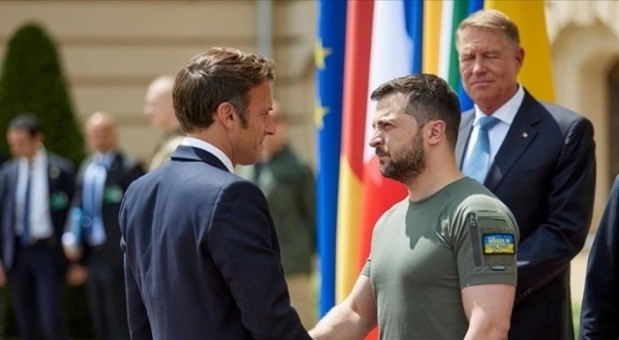 Macron ve Zelenski güvenlik anlaşması imzalayacak