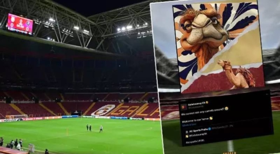 Galatasaray'dan Sparta Prag'a gönderme geldi!