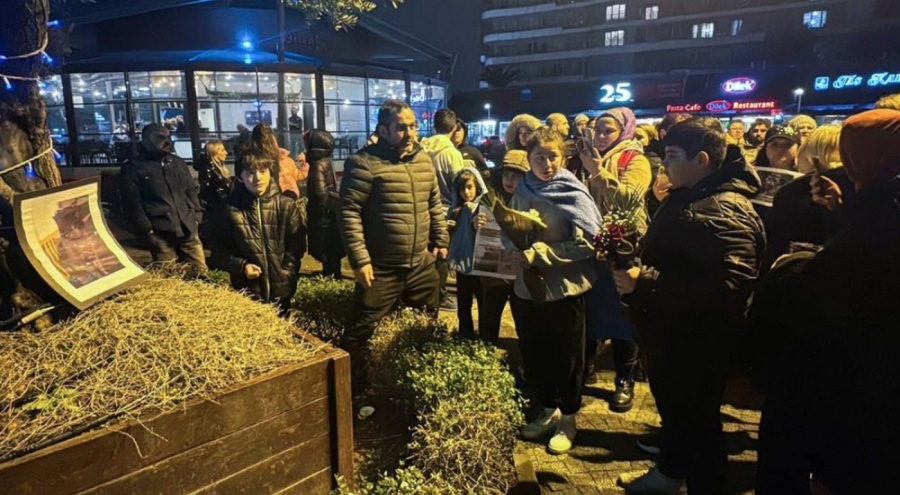 Site sakinlerinden "Eros" adlı kediyi katleden saldırganın tutuklanması için eylem!