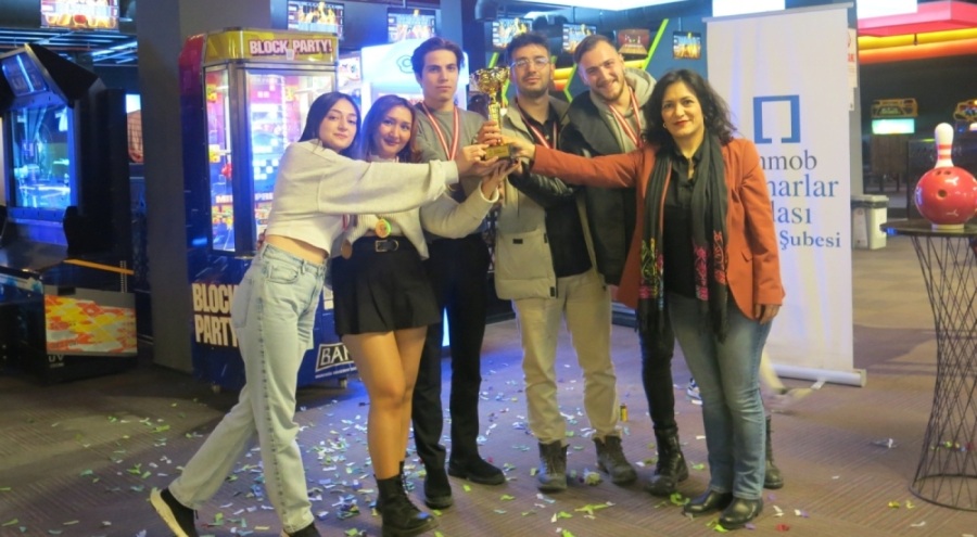 Bursa'nın yetenekli mimarları Bowling'de de şov yaptı