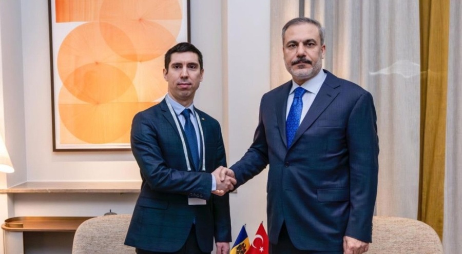 Fidan, Moldovalı mevkidaşı Popşoi ile görüştü