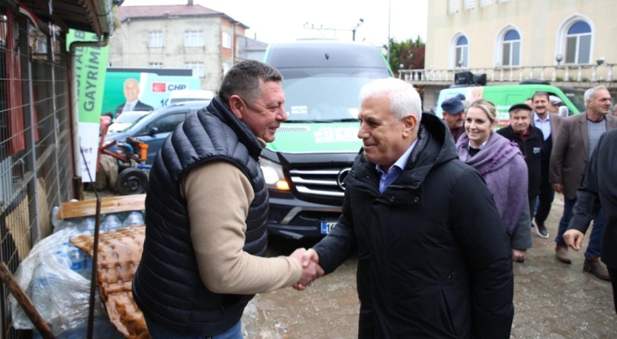 Bursa Büyükşehir Belediye Başkan Adayı Bozbey'den, Orhangazi'de destek sözü