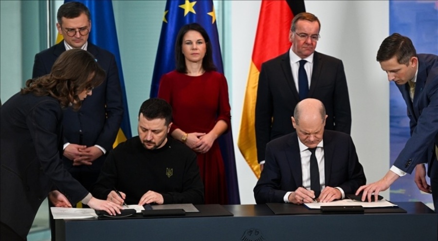 Ukrayna ile Almanya güvenlik anlaşması imzaladı