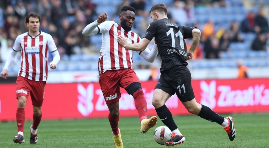 Hatayspor - Sivasspor maçında kazanan yok