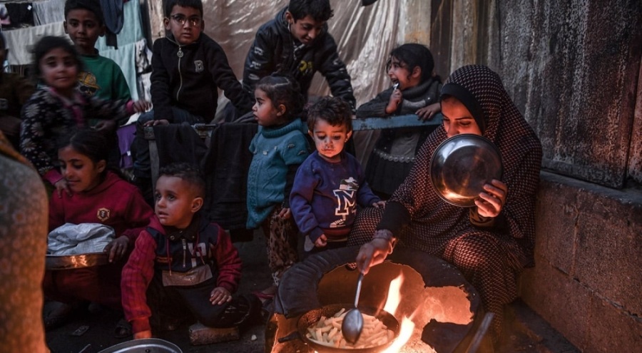 Filistin'de 2,3 milyon kişi kıtlığın eşiğinde