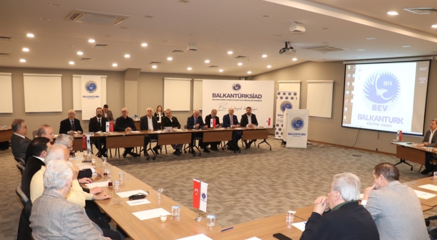 BALKANTÜRK Eğitim Vakfı (BEV) Mütevelli Heyet toplantısı yapıldı