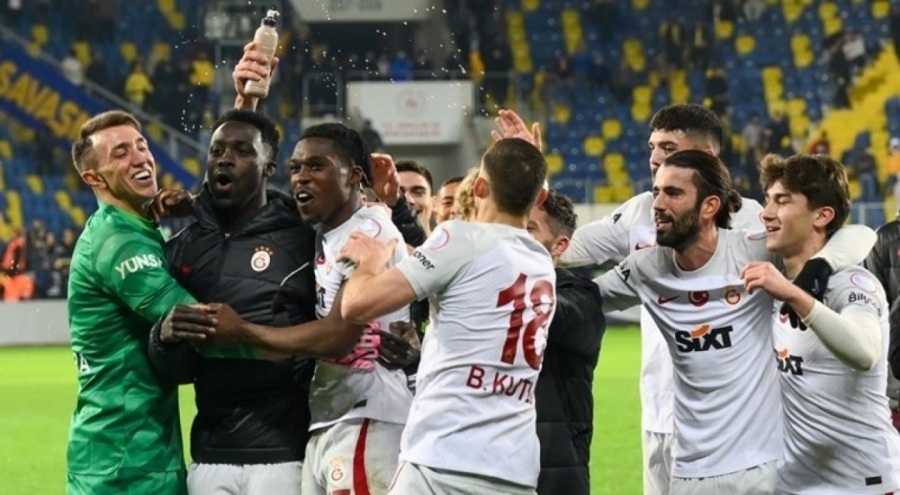Galatasaray, Ankara deplasmanından rekorla döndü