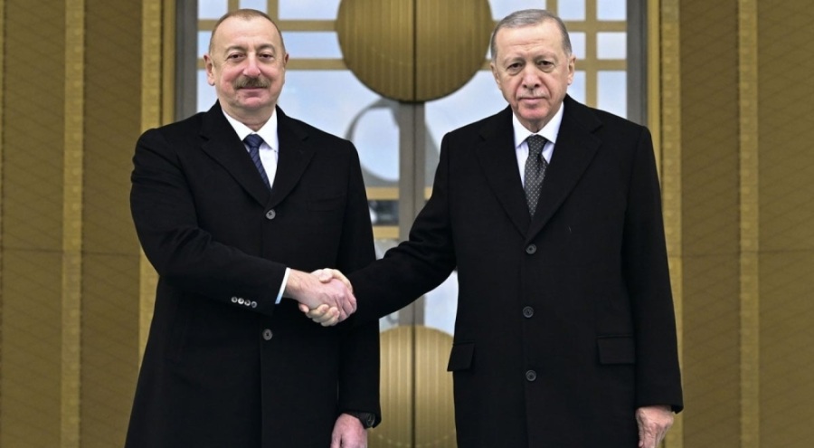 Cumhurbaşkanı Erdoğan ile İlham Aliyev Ankara'da bir araya geldi