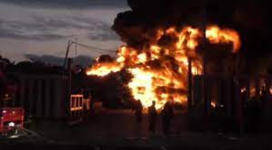 Japonya'daki yangın 13 saatte söndürülebildi