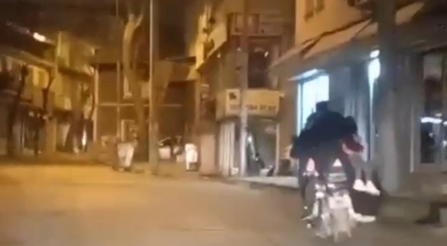 Bursa'da aile boyu motosiklete bindiler!