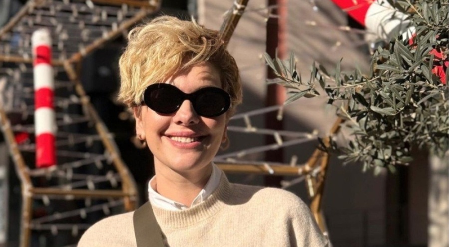 Bergüzar Korel tarzıyla galaya damga vurdu!