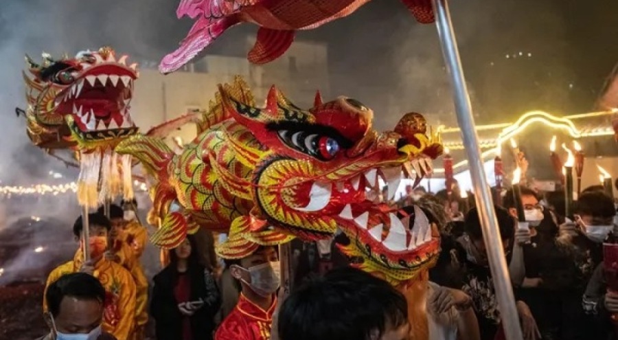 Çin'de Meşale Festivali kutlandı