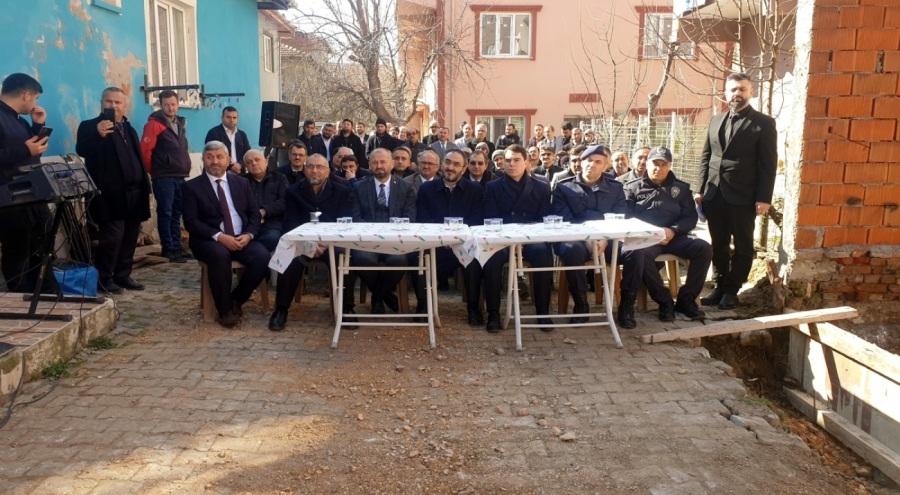 Bursa Orhaneli'de Kur'an Kursu binasının temeli  atıldı