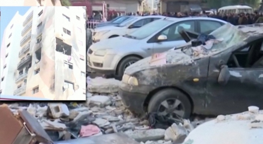 İsrail, Suriye'nin başkenti Şam'ı füzelerle vurdu