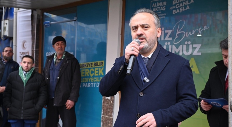 Bursa Büyükşehir Belediye Başkanı Aktaş: Hedeflerimizi anlatmaya devam edeceğiz