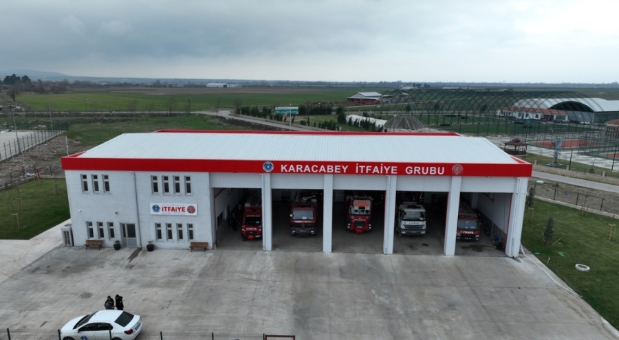 Bursa Karacabey'e yeni itfaiye binası