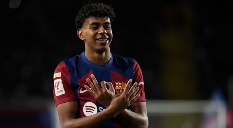 Barcelonalı Lamine Yamal, Şampiyonlar Ligi tarihine geçti!