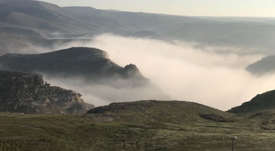 Batman'da yoğun sis etkili oldu