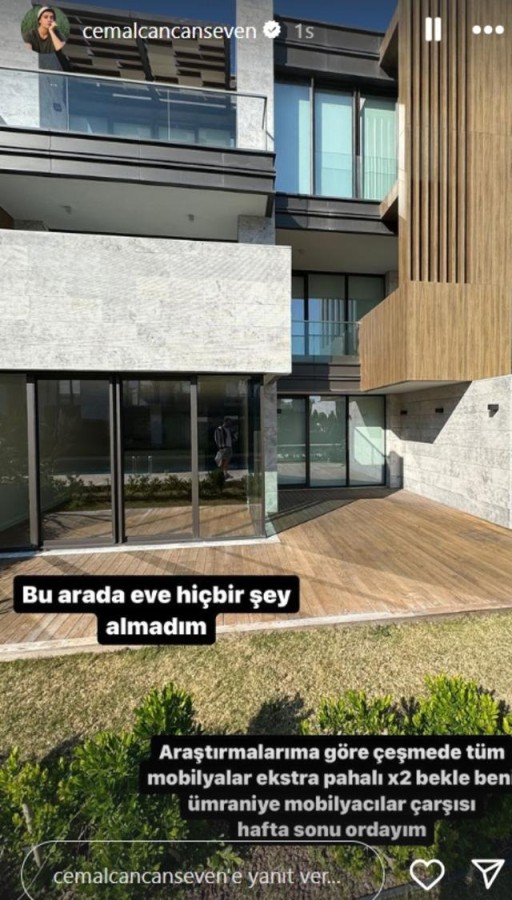 Cemal Can Canseven'in Çeşme'deki yeni evi gündem oldu