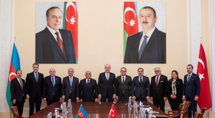 TBMM Başkanı, Azerbaycan Başbakanı ile görüştü