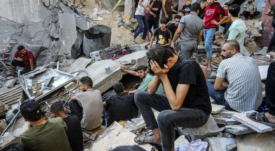 Gazze'de can kaybı 29 bin 606'ya yükseldi