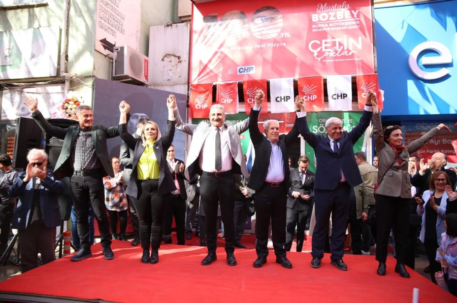 Bursa Büyükşehir Belediye Başkan Adayı Bozbey: "Oy namustur, onu koruyacağız"