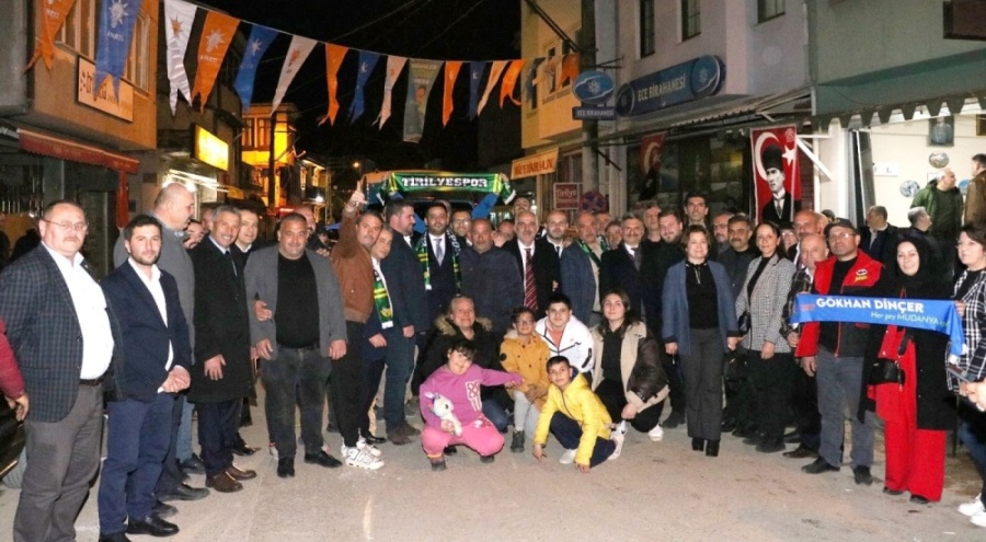 Mudanya Belediye Başkan Adayı Gökhan Dinçer vatandaşlarla bir araya geldi!