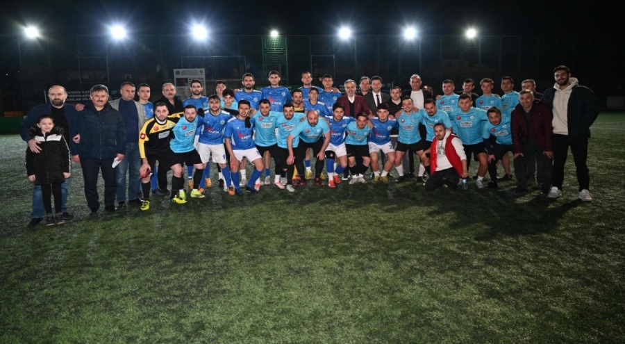 Bursa'da '18. Geleneksel Dağder Futbol Turnuvası' düzenlendi