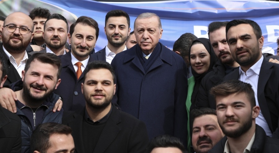 Cumhurbaşkanı Erdoğan'a vatandaşlardan doğum günü sürprizi