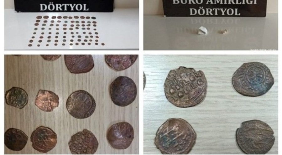 Tarih eser kaçakçılığı! 81 adet sikke ele geçirildi
