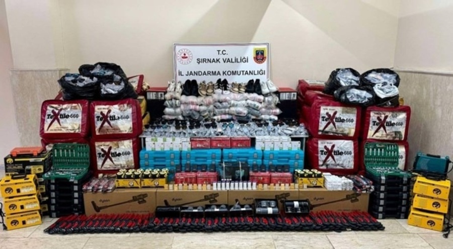 3.5 milyon lira değerinde kaçak ürünler ele geçirildi
