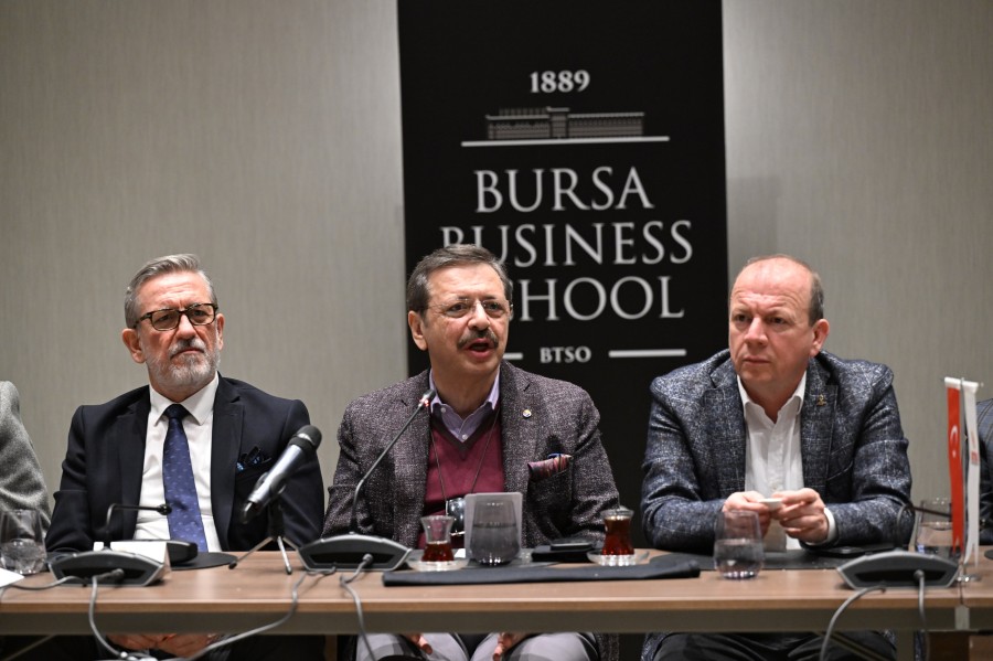 Bursa'da 'Ortak Akıl Toplantısı' Bursa Business School'da yapıldı