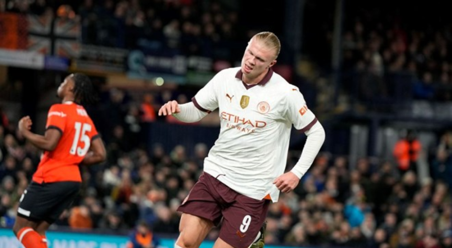 Erling Haaland, 55 dakikada 5 gol attı