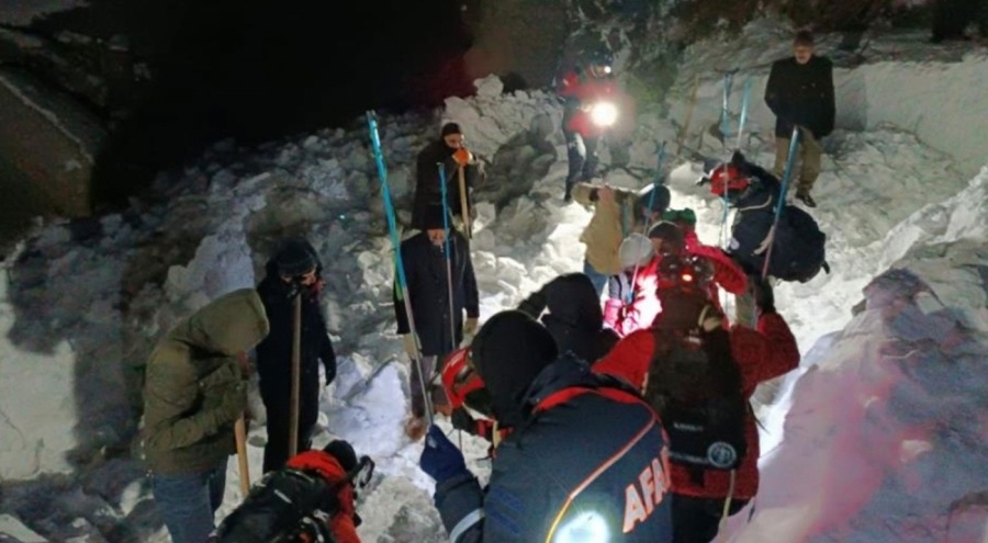 Bingöl'de çığ faciası: 1 ölü