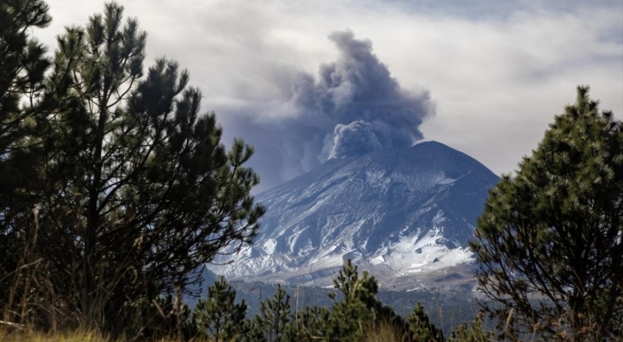 Popocatepetl Yanardağı faaliyete geçti